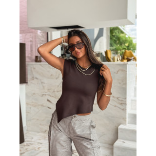 Blouse Loriane - Chocolat