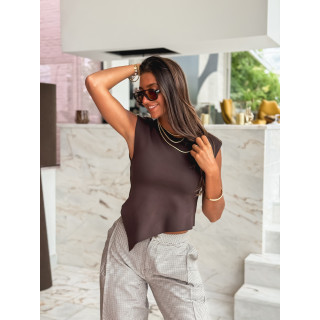 Blouse Loriane - Chocolat