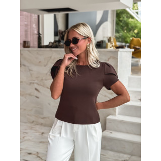 Blouse Rosmary - Chocolat