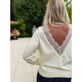 Pull Kaja - Crème