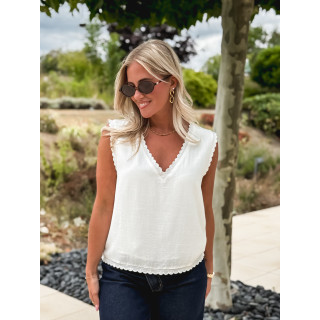 Blouse Clara - Blanc