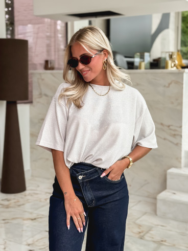 Blouse Mélaine - Beige Blouse Mélaine - Beige