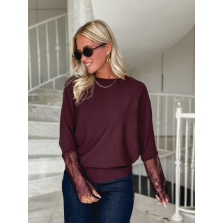 Pull Isidora - Bordeaux