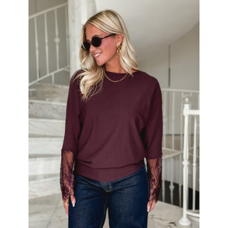 Pull Isidora - Bordeaux