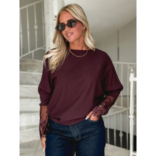Pull Isidora - Bordeaux