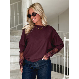 Pull Isidora - Bordeaux