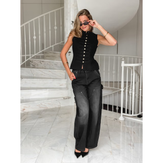 Jeans Margot - Noir