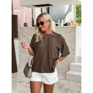 Blouse Mélaine - chocolat