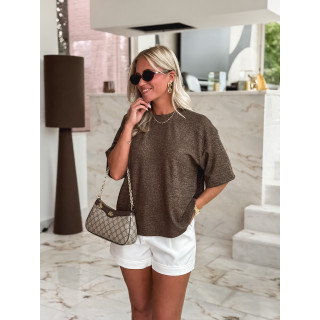 Blouse Mélaine - chocolat