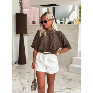 Blouse Mélaine - chocolat