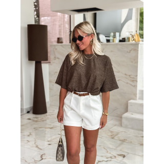 Blouse Mélaine - chocolat