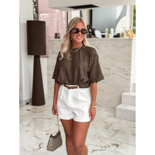 Blouse Mélaine - chocolat