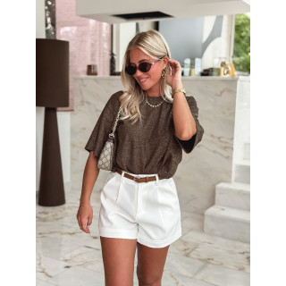 Blouse Mélaine - chocolat