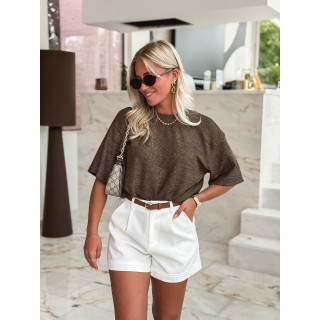 Blouse Mélaine - chocolat