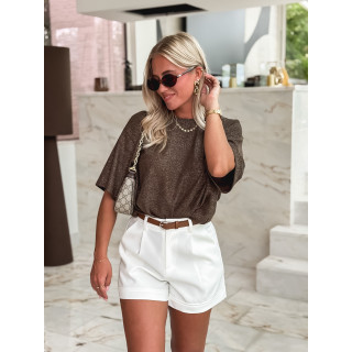 Blouse Mélaine - chocolat