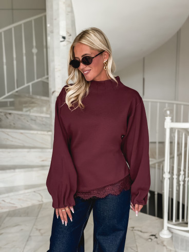 Pull Béryl - Bordeaux