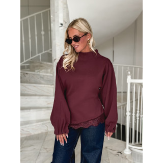 Pull Béryl - Bordeaux
