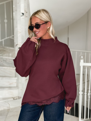 Pull Béryl - Bordeaux