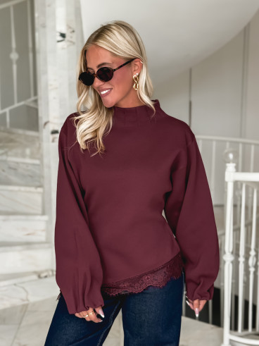 Pull Béryl - Bordeaux
