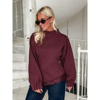 Pull Béryl - Bordeaux