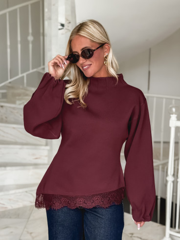 Pull Béryl - Bordeaux
