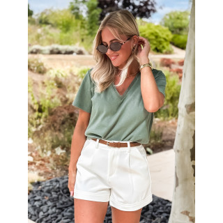 Blouse Auréliane - Kaki