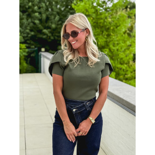 Blouse Rosmary - Kaki