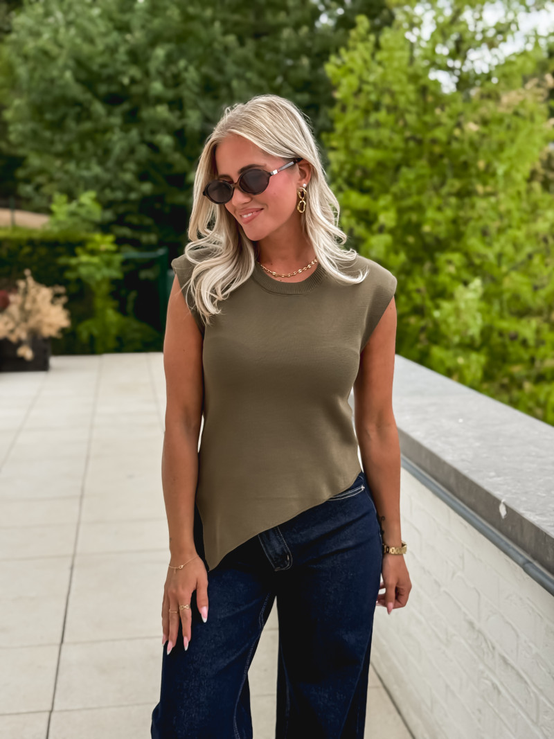 Blouse Loriane - Kaki