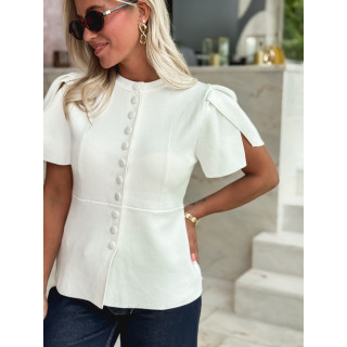 Blouse Lucine - Blanc