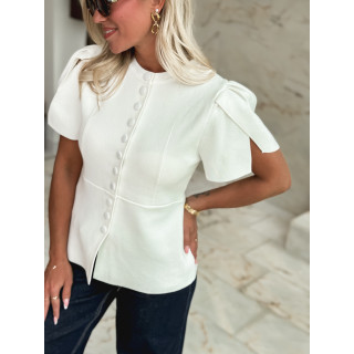 Blouse Lucine - Blanc