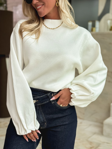 Pull Nassera - Blanc