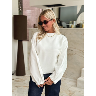 Pull Nassera - Blanc