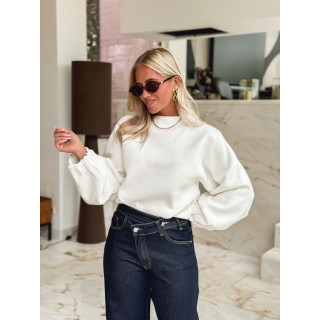 Pull Nassera - Blanc