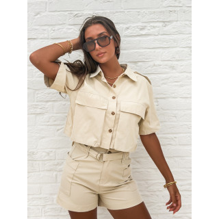 Chemise Emelina - Beige