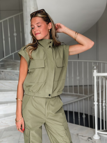 Veste Emelina - Kaki