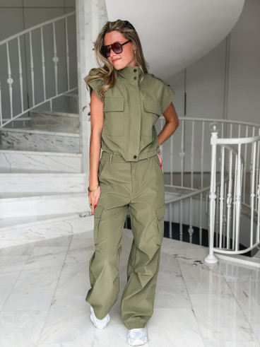 Cargo Emelina - Kaki