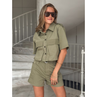 Short Emelina - Kaki