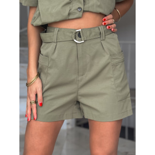 Short Emelina - Kaki