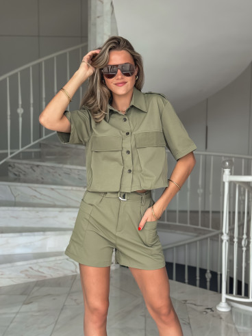 Chemise Emelina - kaki