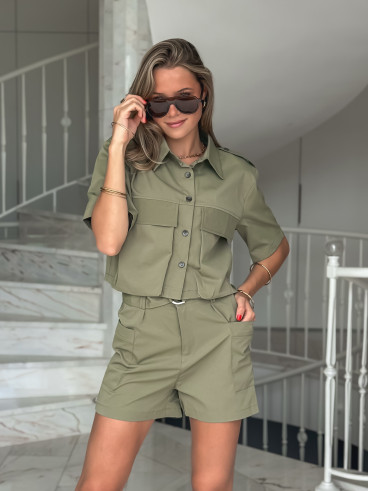 Chemise Emelina - kaki