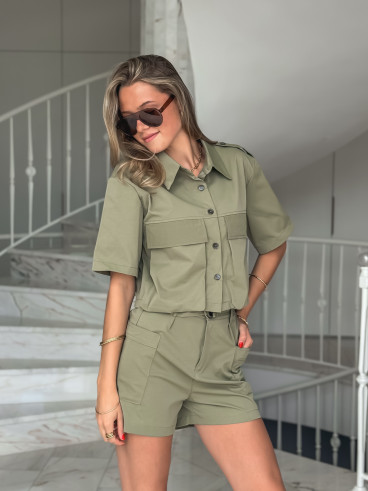 Chemise Emelina - kaki