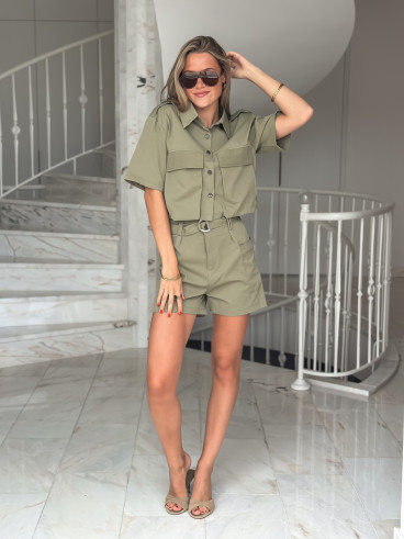 Chemise Emelina - kaki