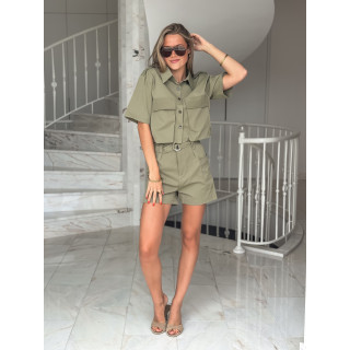 Chemise Emelina - kaki