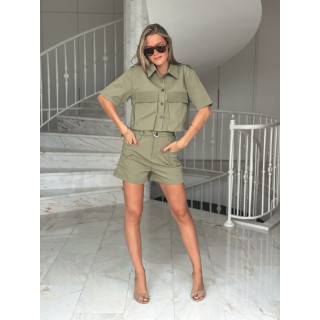 Chemise Emelina - kaki