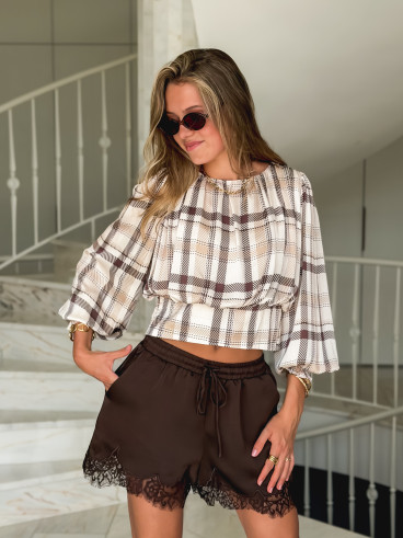 Short Phillipa - Chocolat