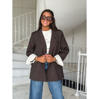 Blazer Darline - Chocolat