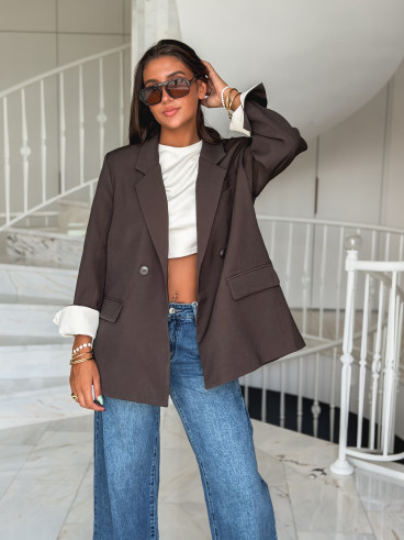 Blazer Darline - Chocolat