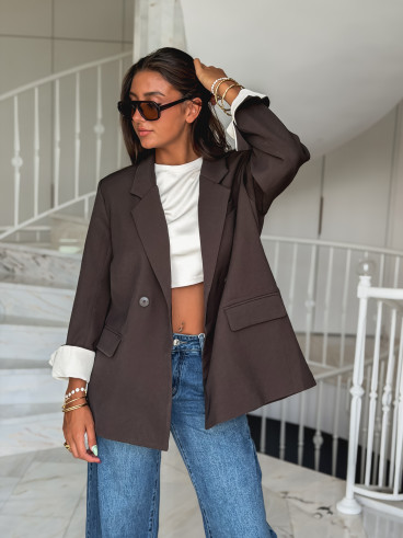 Blazer Darline - Chocolat