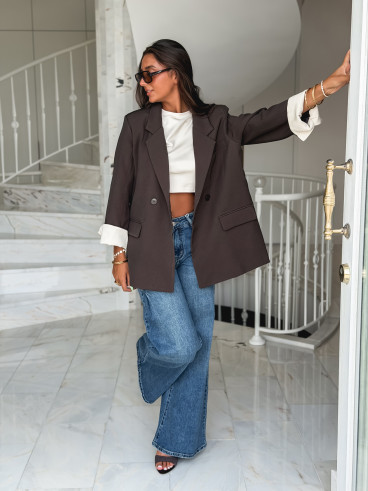 Blazer Darline - Chocolat