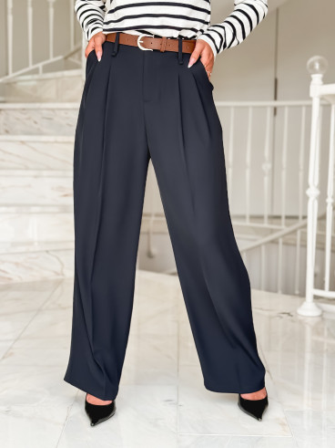 Pantalon Milane - Bleu marine Pantalon Milane - Bleu marine